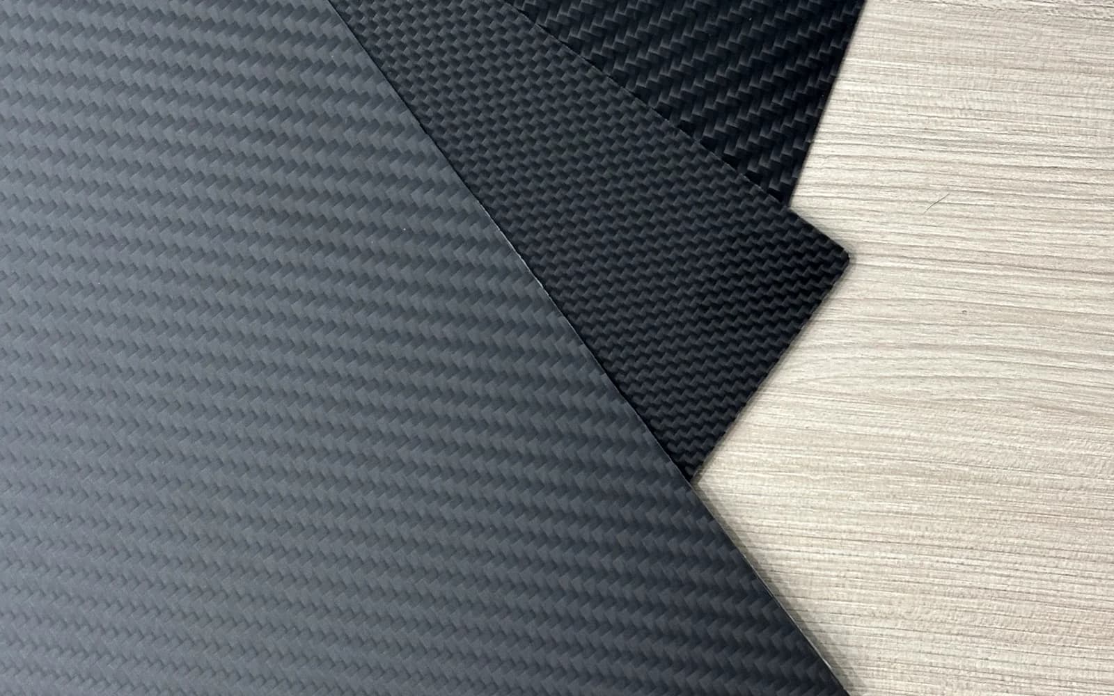 3K carbon fiber laminate sheet and CNC cut plates