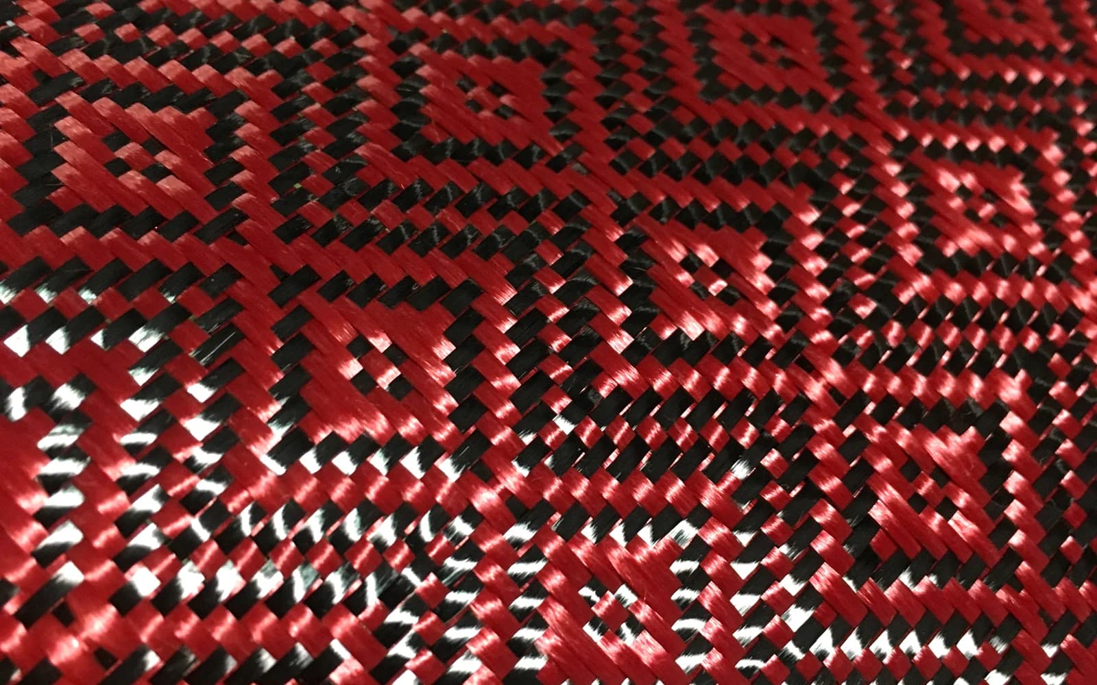 Carbon Aramid Hybrid Jacquard Fabric product view 4