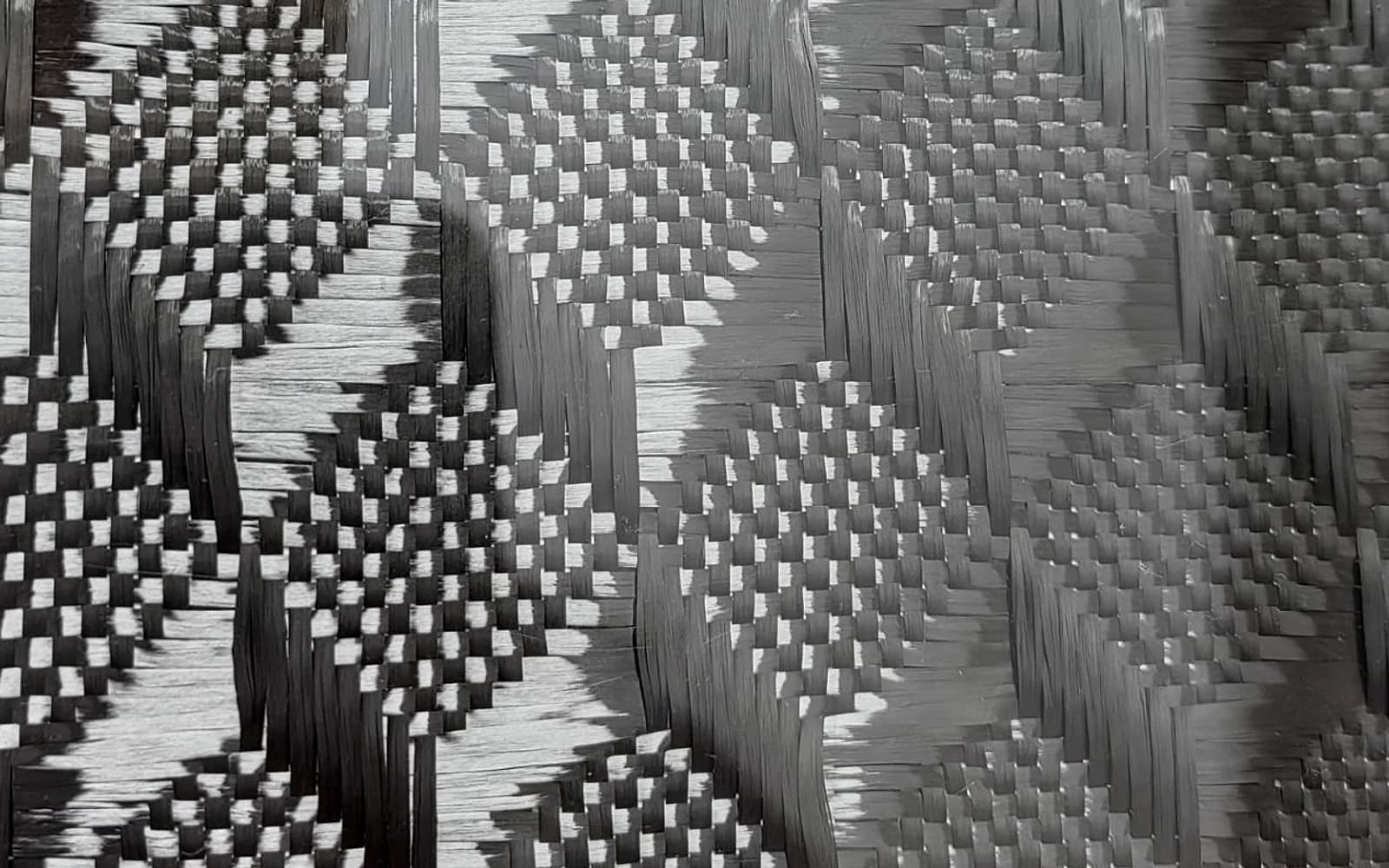 Carbon Aramid Hybrid Jacquard Fabric product view 3