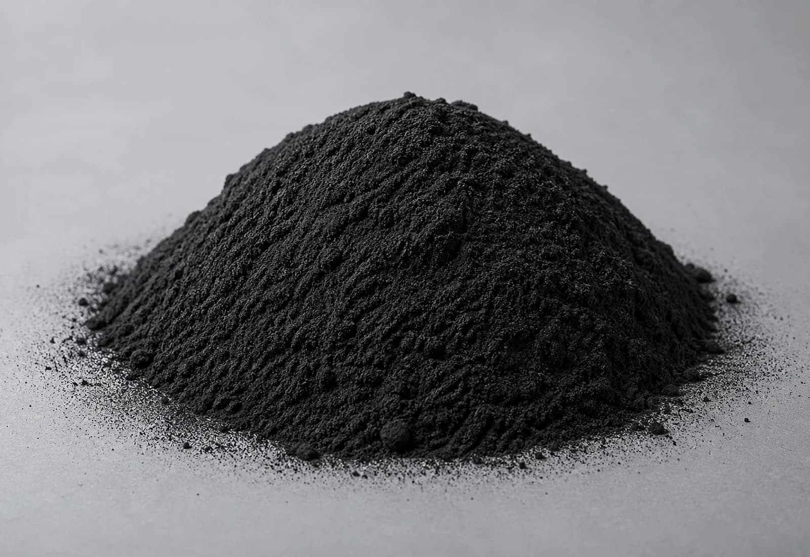 fine black carbon fiber powder